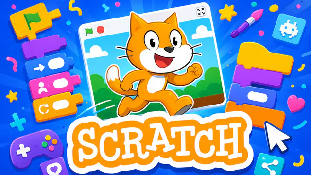 Scratch — browser game website preview