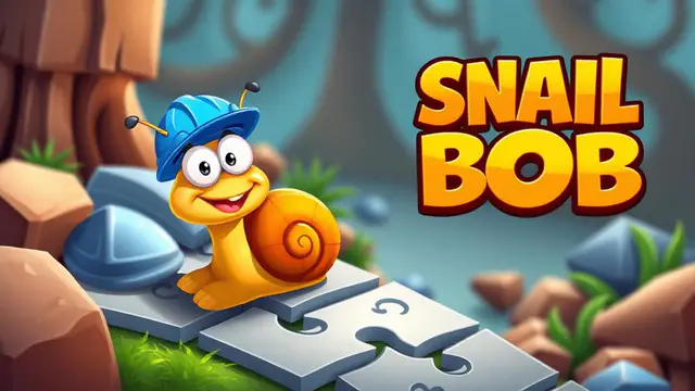 SnailBob — browser game website preview