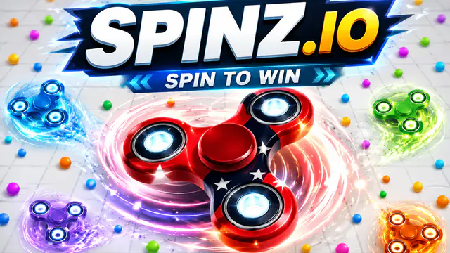 Spinz.io — browser game website preview