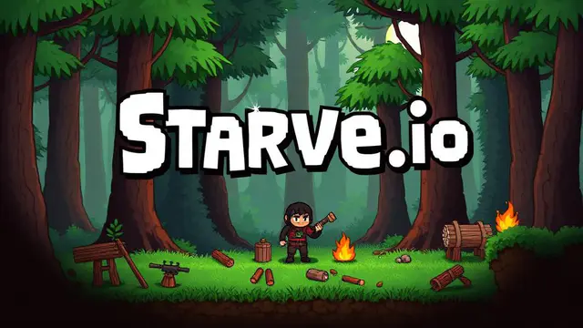 Starve.io — browser game website preview