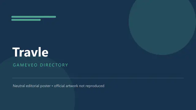 Travle — browser game website preview