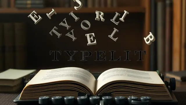 Typelit — browser game website preview