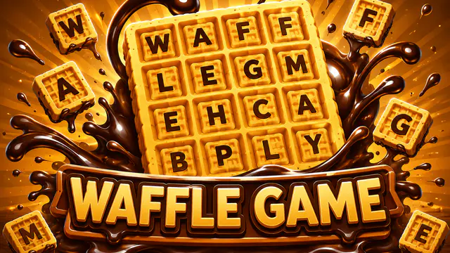 Waffle Game — browser game website preview