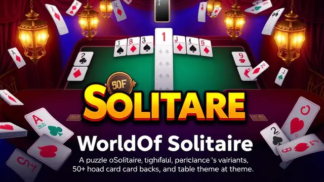 WorldOfSolitaire — browser game website preview