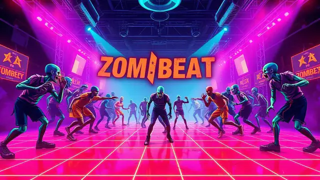 Zombeat.io — browser game website preview