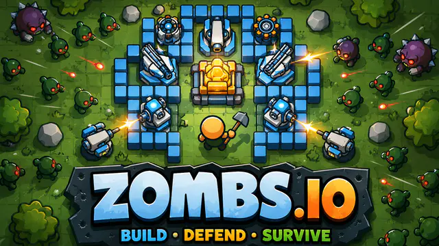 Zombs.io — browser game website preview